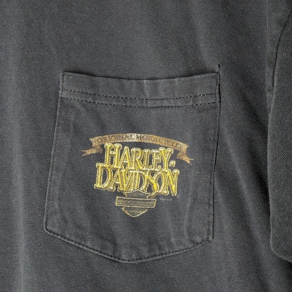 Vintage Harley Davidson 2004 Bowling Green Kentucky Black Graphic Size Large - Picture 5 of 6